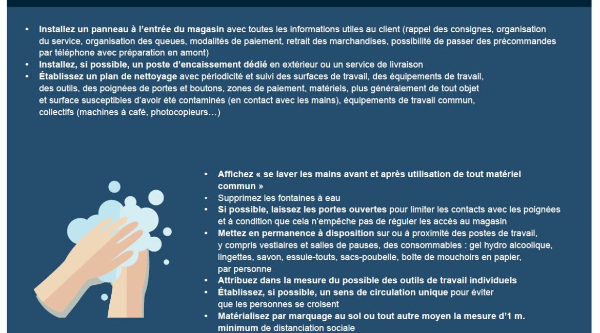 Mesures sanitaires
